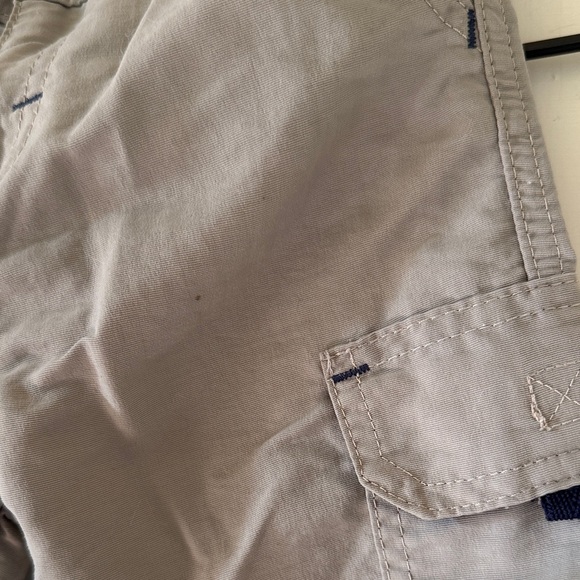 Kids Cargo Pants with Navy Trim - Picture 10 of 10